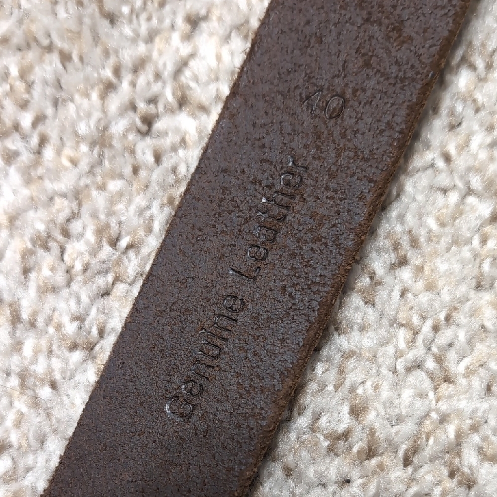 Timberland Brown Leather Belt - Picture 5 of 5